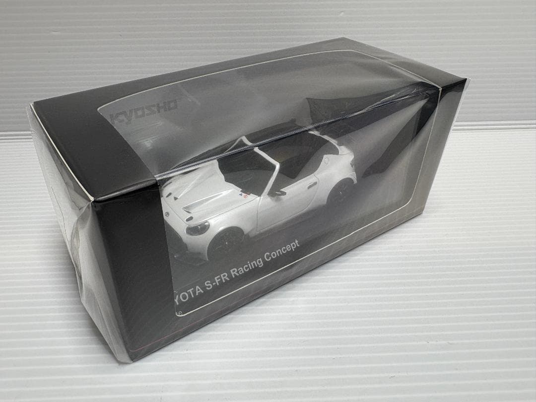 京商 1/43 トヨタ S-FR レーシング コンセプト ホワイト