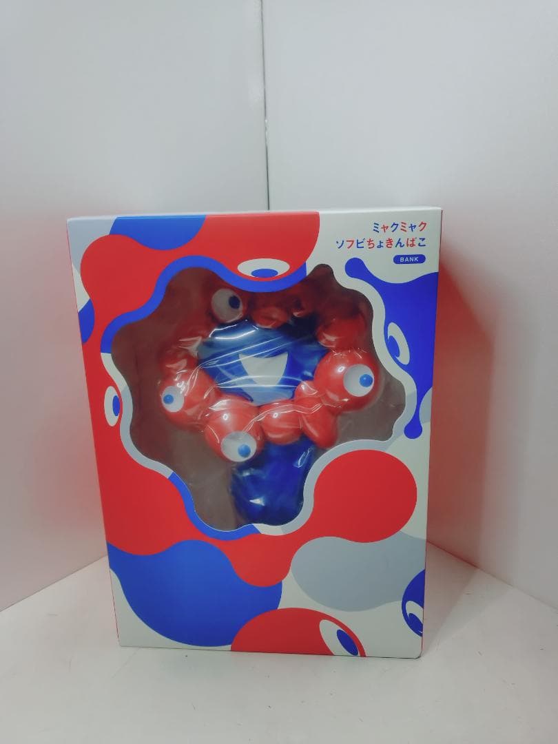 万博 ミャクミャク ソフビちょきんばこ 貯金箱