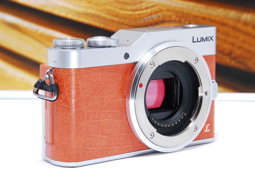 LUMIX GF9 オレンジ 4k SNS Wi-Fi チルト ミラーレス