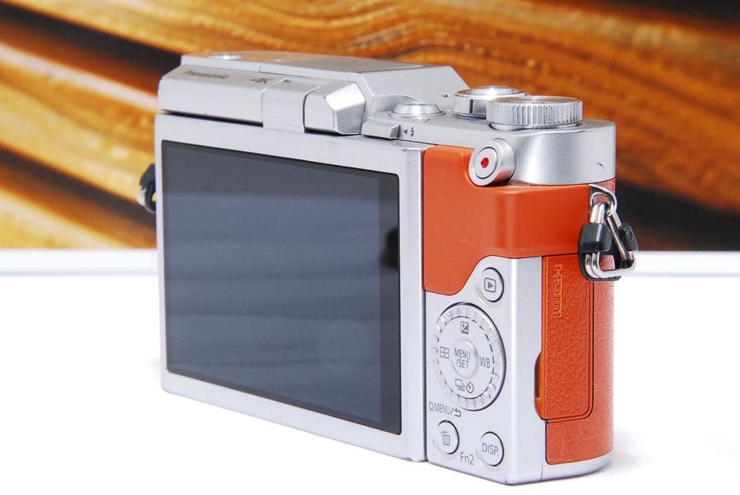 LUMIX GF9 オレンジ 4k SNS Wi-Fi チルト ミラーレス