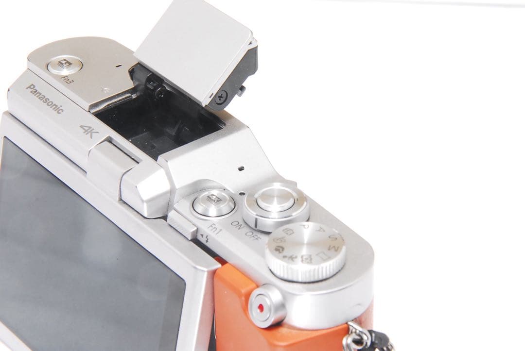 LUMIX GF9 オレンジ 4k SNS Wi-Fi チルト ミラーレス