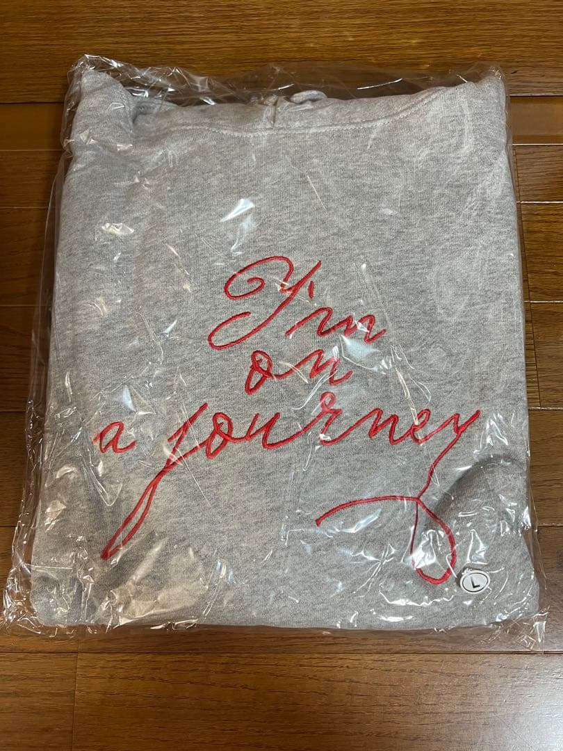 ☆激レア 本人着用 新品未開封品☆ 藤井風 旅路パーカー Lサイズ 歯ブラシ付き