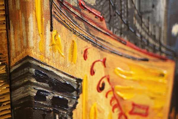 イタリア 額絵 アートフレーム 夜のカフェテラス ゴッホ 4030-190G