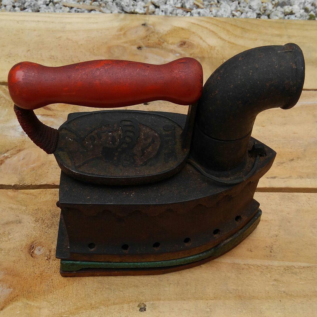 大正ロマン　民具　炭火アイロン