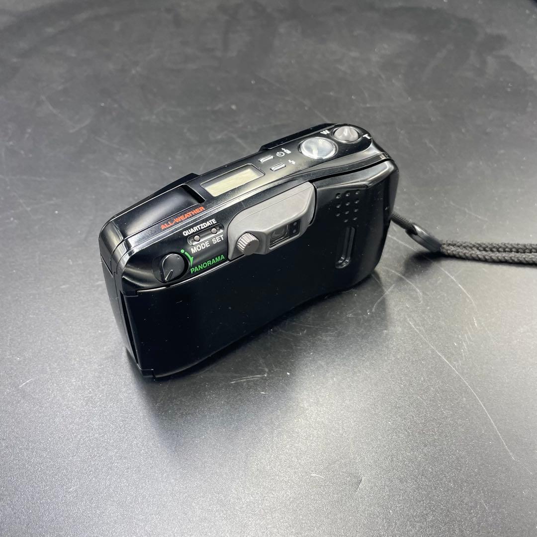 OLYMPUS μ[mju:] ZOOM 140 ブラック フィルムカメラ