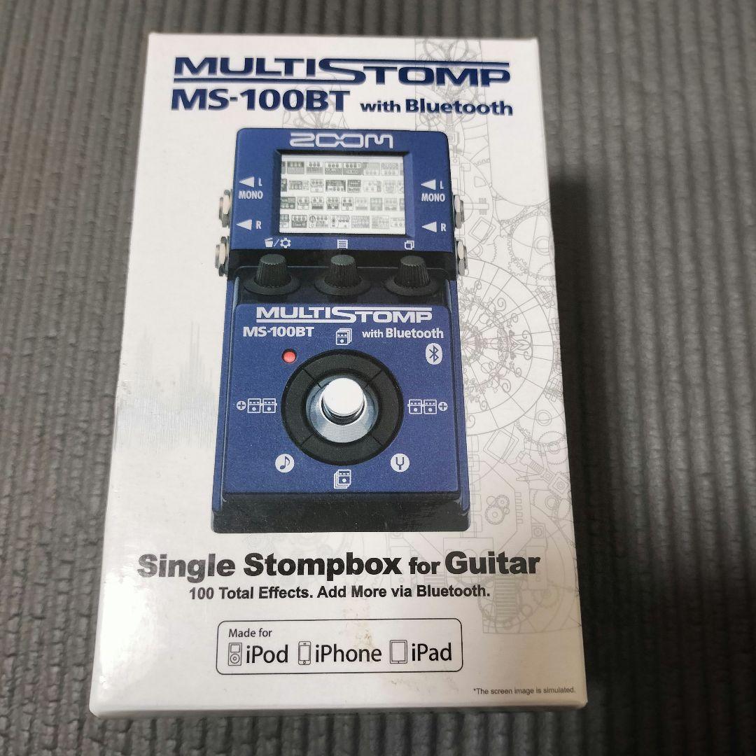 ZOOM MS-100BT ギターエフェクター Bluetooth機能付き