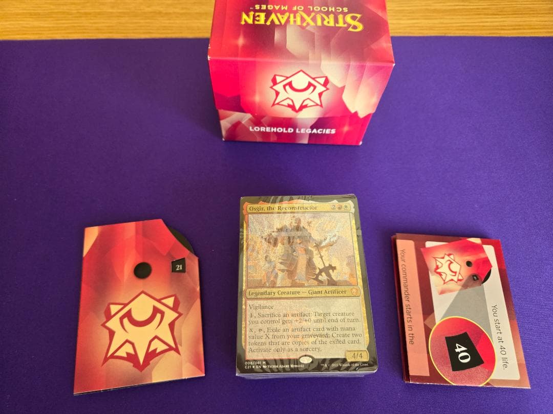 【新品未開封】マジックザギャザリング＊３種類のコマンダーデックス