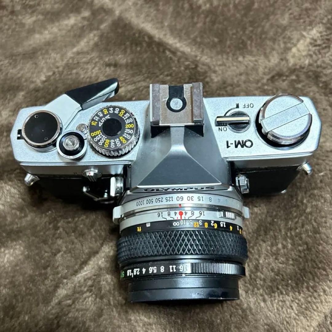 OLYMPUS OM-1 一眼レフカメラ ZUIKO50mm F1.8動作未確認