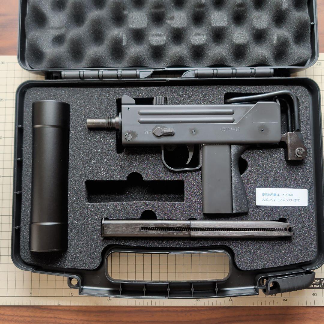 マルゼン　ガスブロ　イングラム M11　サプレッサー & ガンケースセット