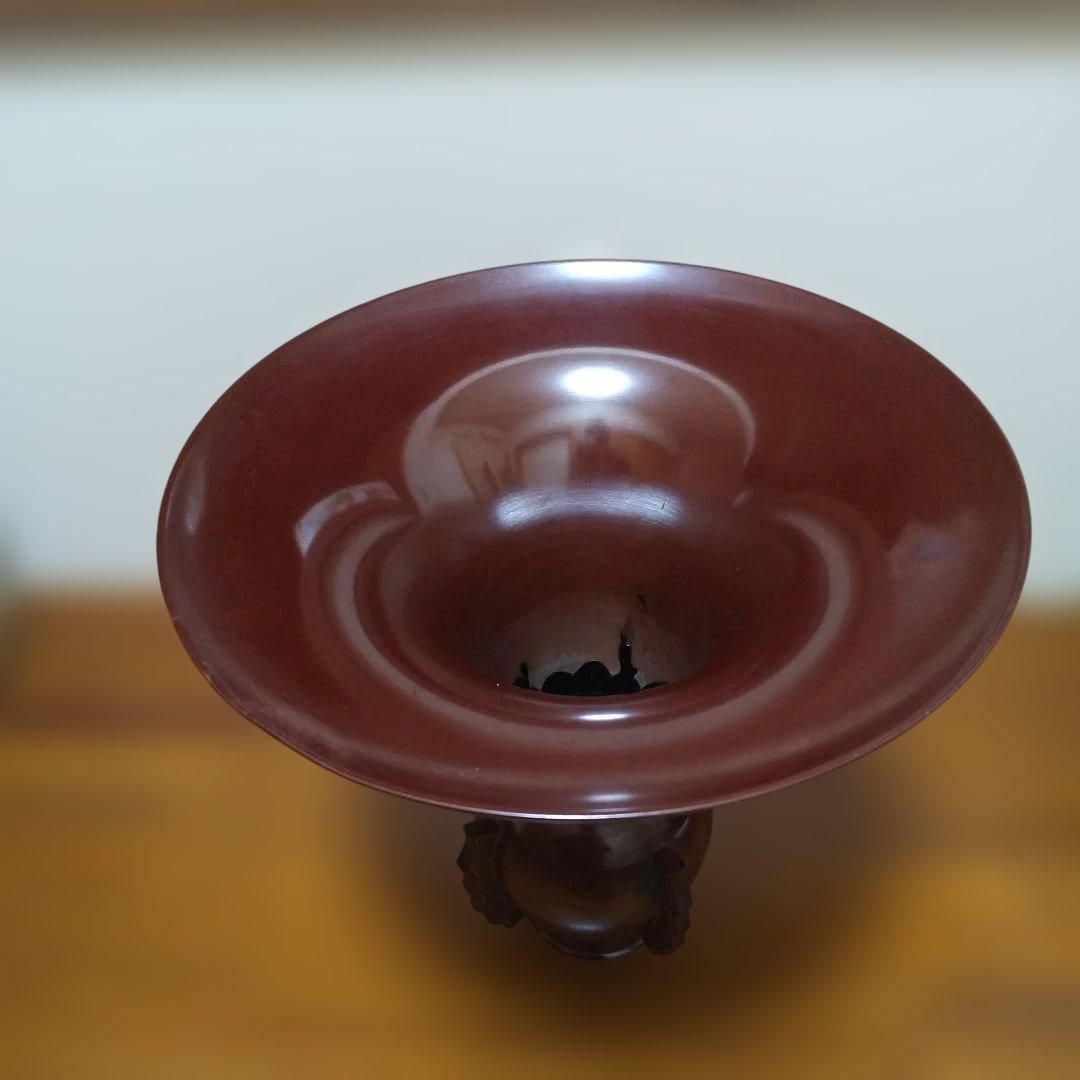 池坊ヒレ耳立華瓶