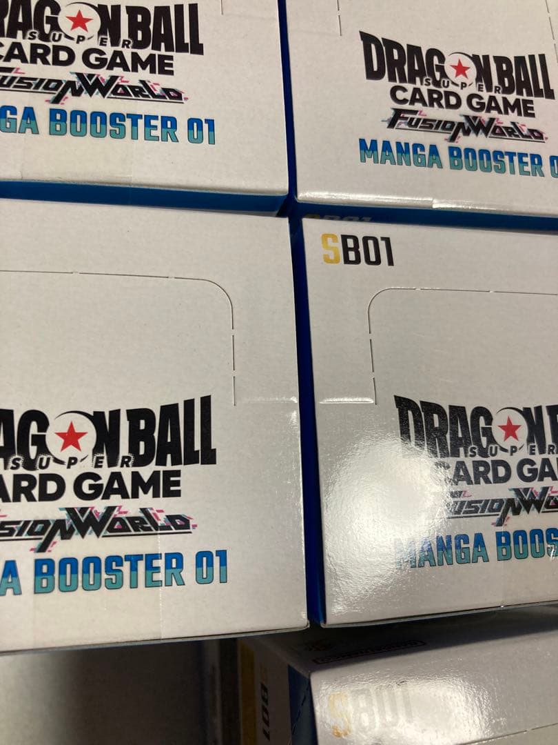 【テープ付き】ドラゴンボール MANGA BOOSTER 01 7BOX