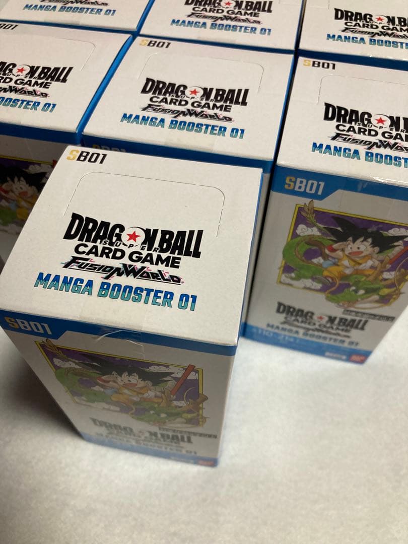 【テープ付き】ドラゴンボール MANGA BOOSTER 01 7BOX