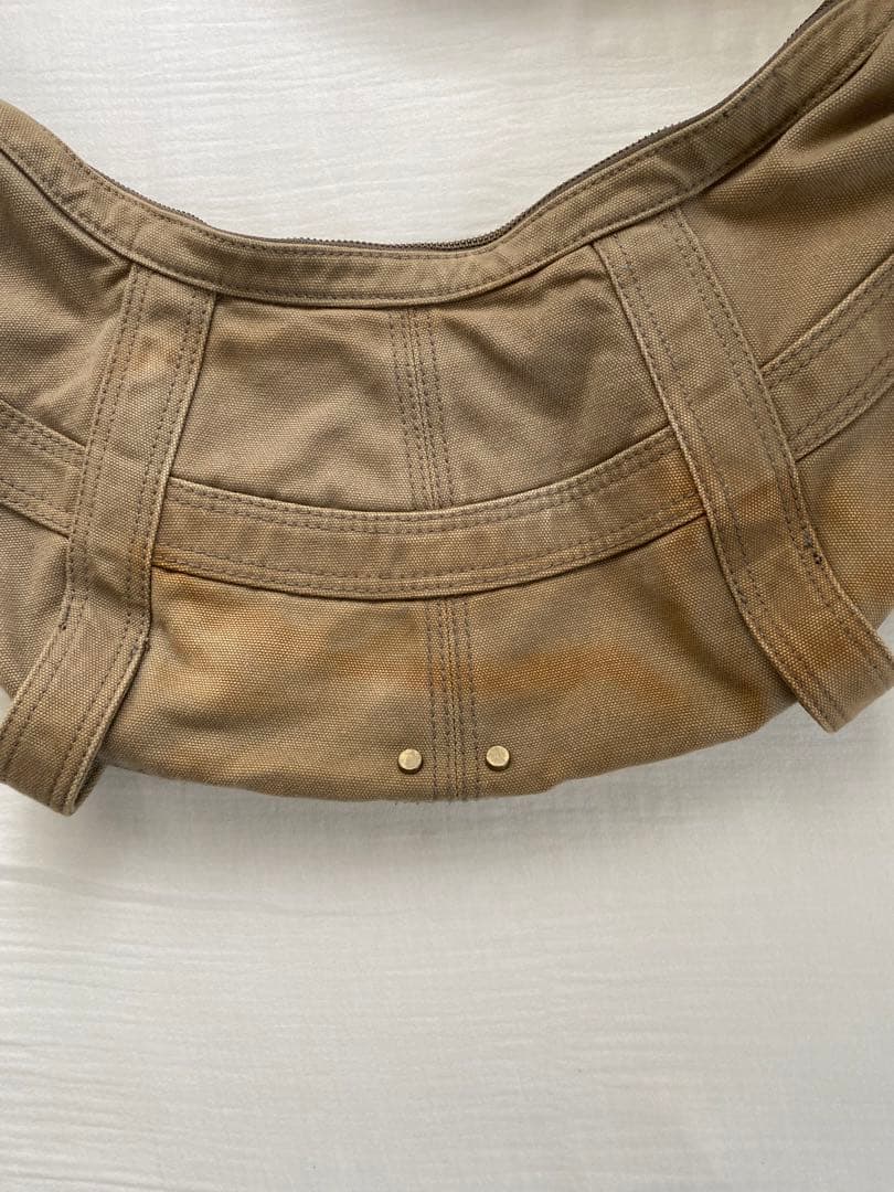 【archive】00s~ DIESEL ショルダーバッグ カーキ