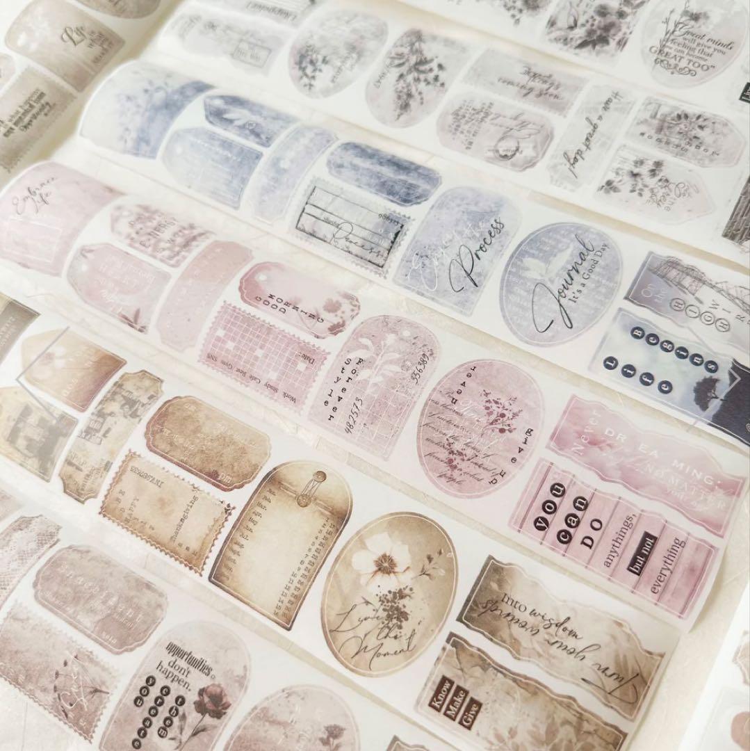 ⭐️SALE⭐️Journal pages 海外マスキングテープ　マステ【1553】