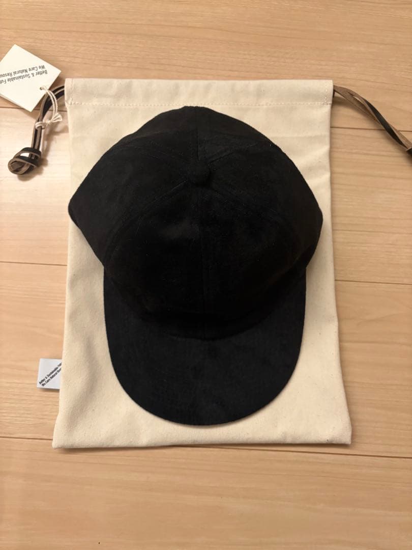 DECi Suede 6panel Cap Black キャップ OVY