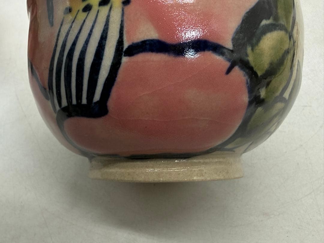 椿紋　お茶碗　数茶碗6点　茶道具　送料込み260115