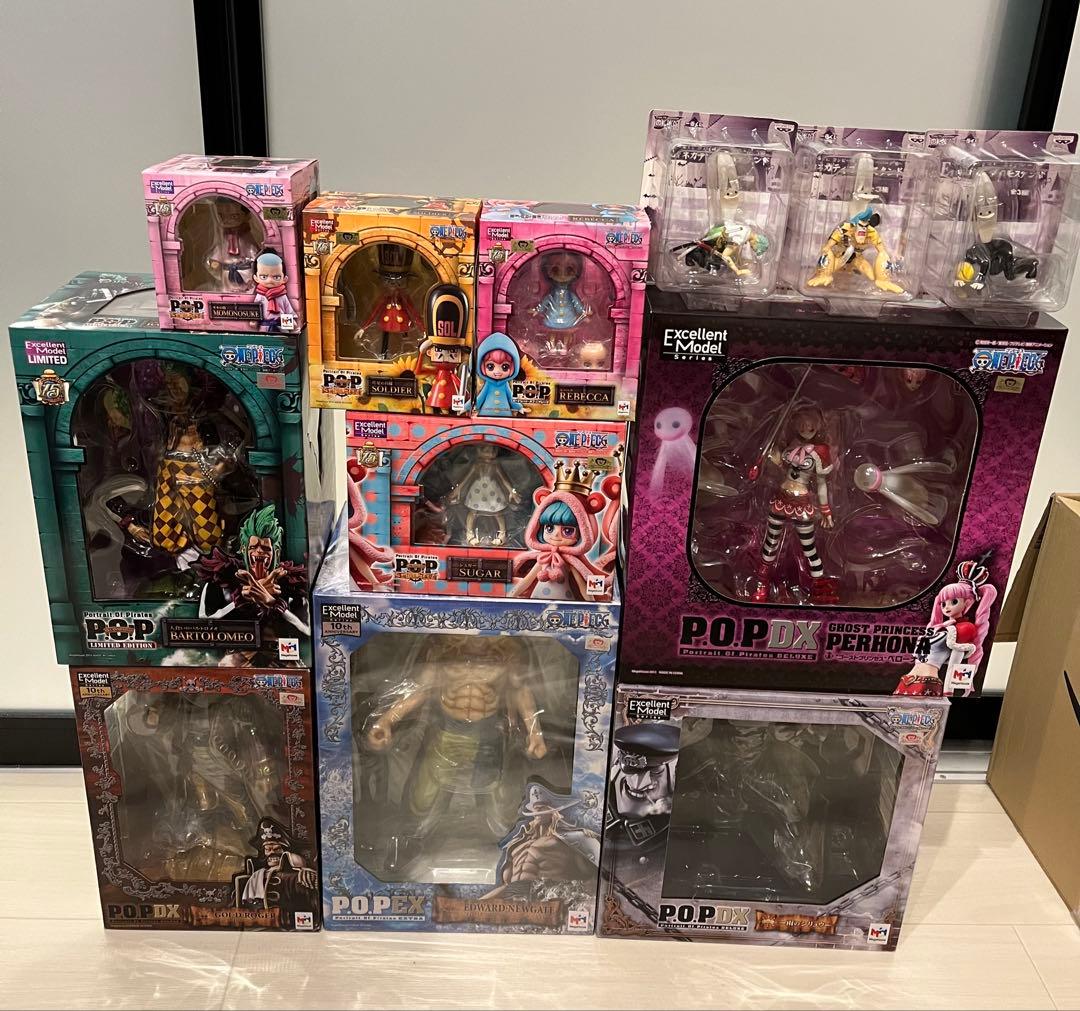 ワンピース　フィギュア　まとめ売り　pop 9点＋メモスタンド3点