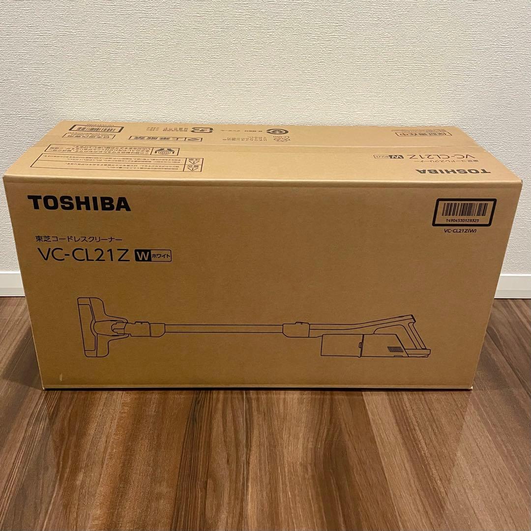 ル*ル様 トルネオ　東芝コードレスクリーナー　VC-CL21Z ホワイト　軽量2
