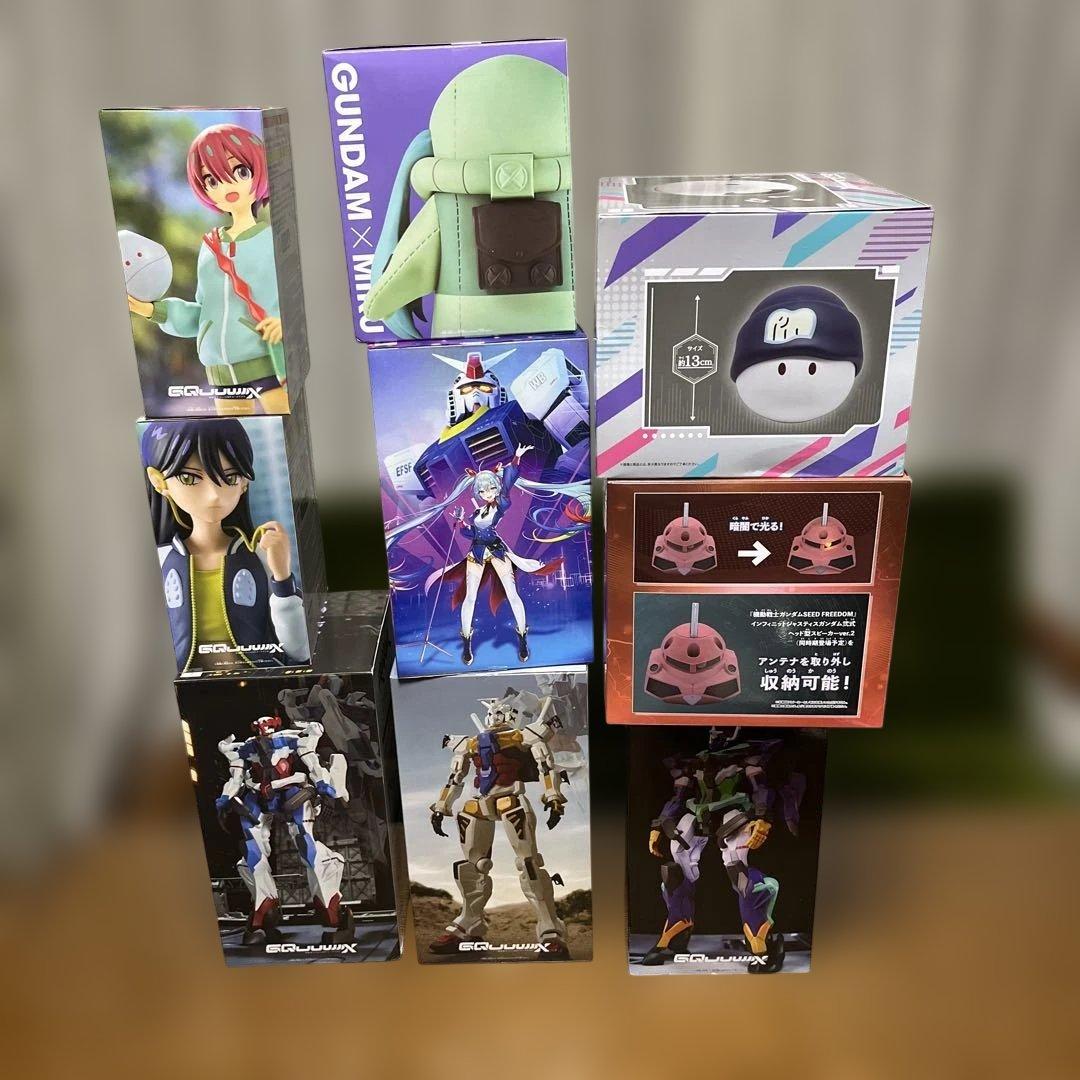 機動戦士ガンダム（ジークアクス） フィギュア　スピーカー　初音ミクまとめ売り