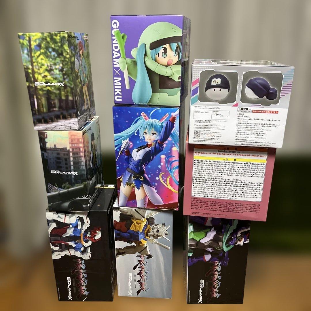 機動戦士ガンダム（ジークアクス） フィギュア　スピーカー　初音ミクまとめ売り