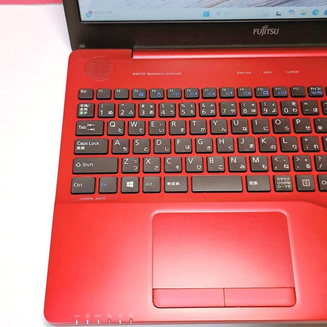 G81 すぐ使える 富士通ノートパソコン 6世代i3 /1000GB Win11