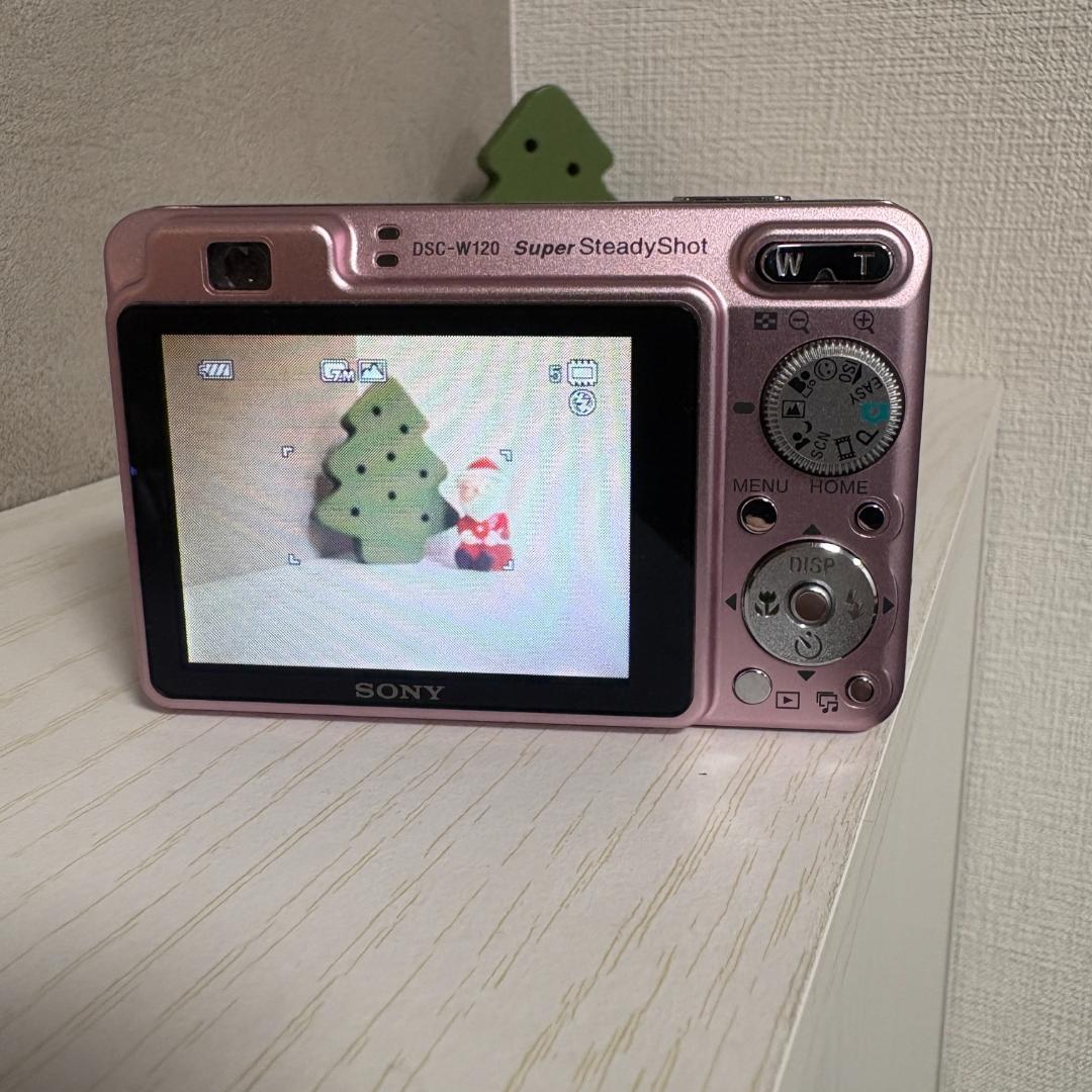SONY Cyber-shot DSC-W120 ピンクローズ