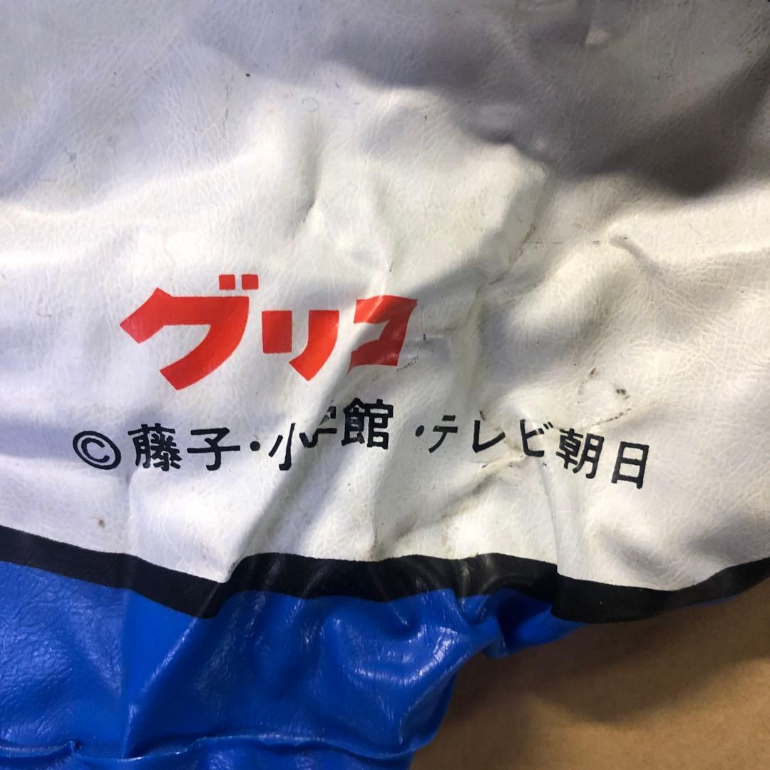 レトロ　ドラえもん　グリコ　小学館　ビッグおきあがりこぼし　空気エアーぬいぐるみ