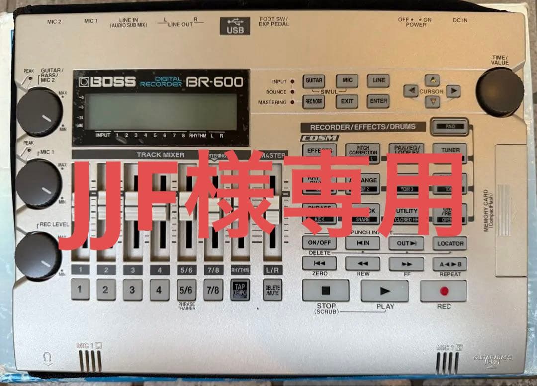 BOSS BR-600 デジタルMTR 1MBコンパクトフラッシュ3枚付き