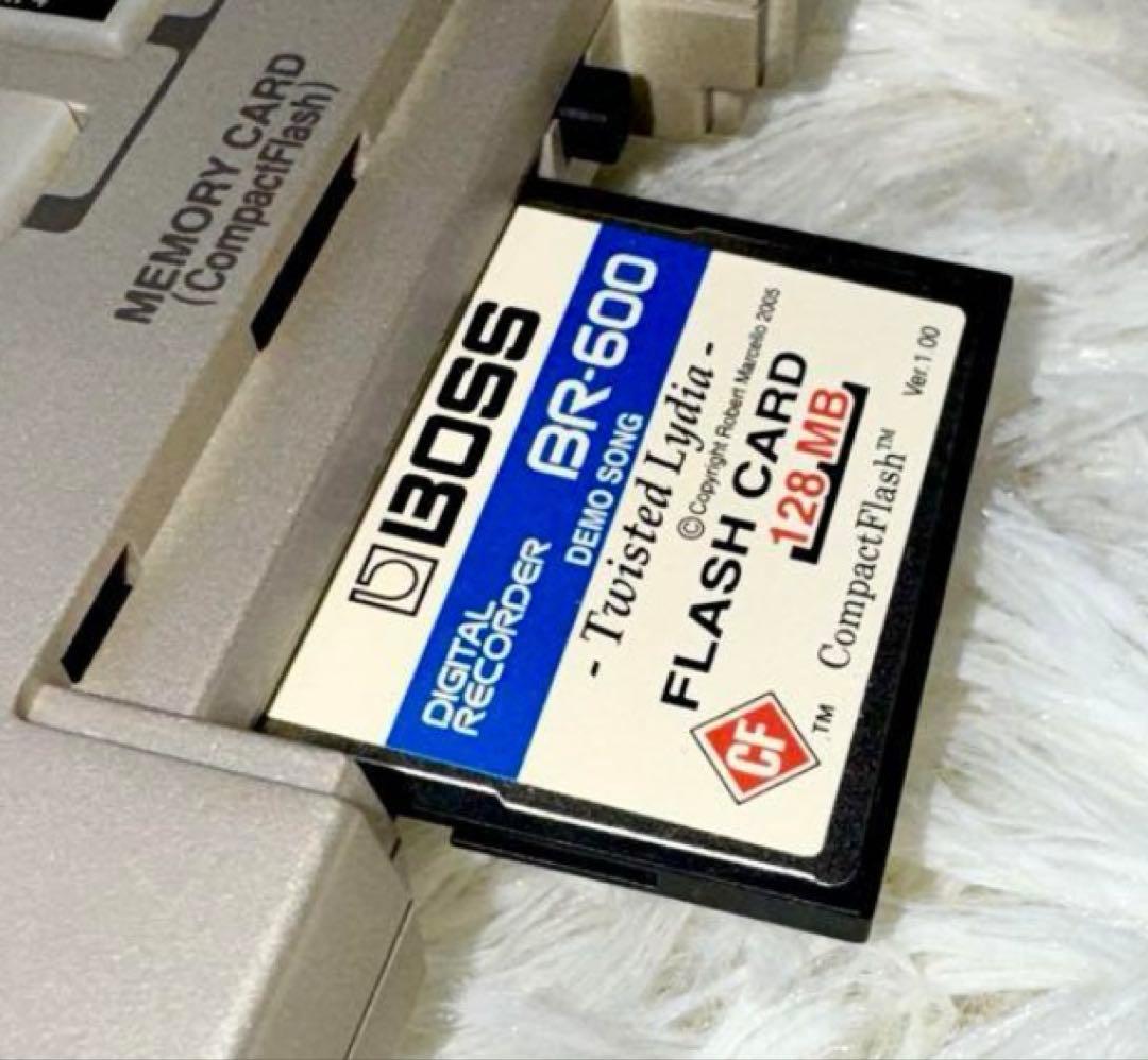 BOSS BR-600 デジタルMTR 1MBコンパクトフラッシュ3枚付き