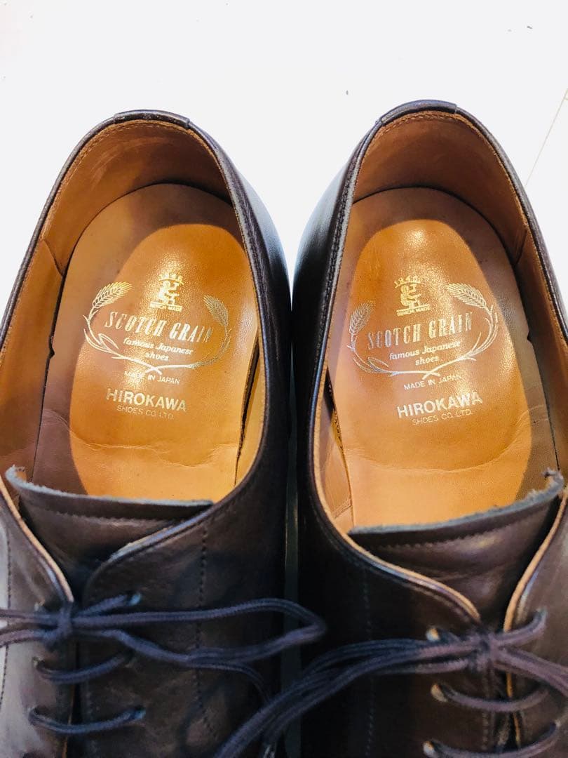 ★超美品★定価40,000円！スコッチグレイン 大きめサイズ 幅広4E