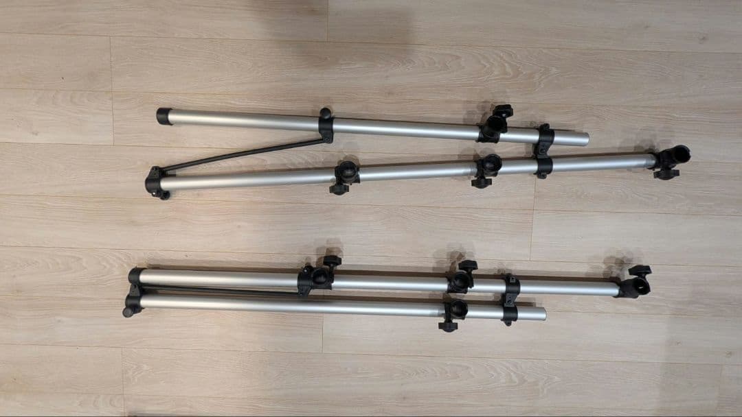 キクタニ キーボードスタンド アルミ製 3段 KS-3S シルバー