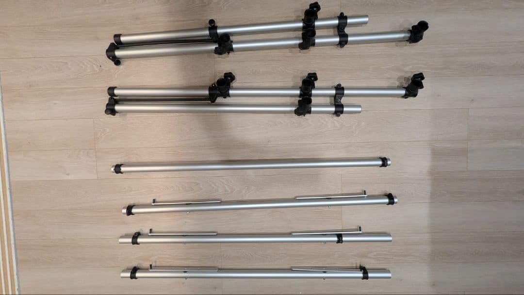 キクタニ キーボードスタンド アルミ製 3段 KS-3S シルバー