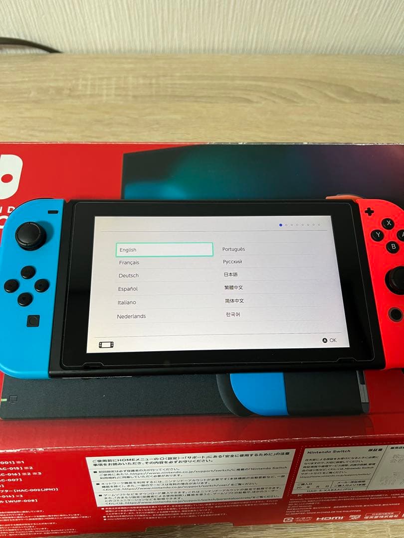 Nintendo Switch 本体セット256GB SD付 有線LANアダプタ