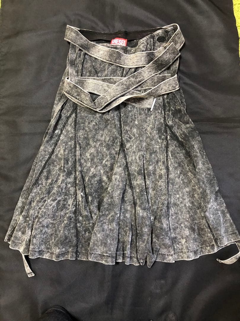 ouiディーゼルBlack O-Venus Midi Skirt S