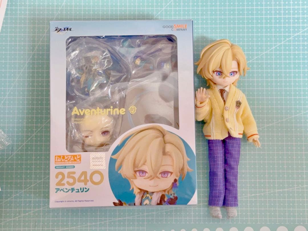 アベンチュリン ねんどろいど フィギュア 2540 + 阿巳3.0ドール