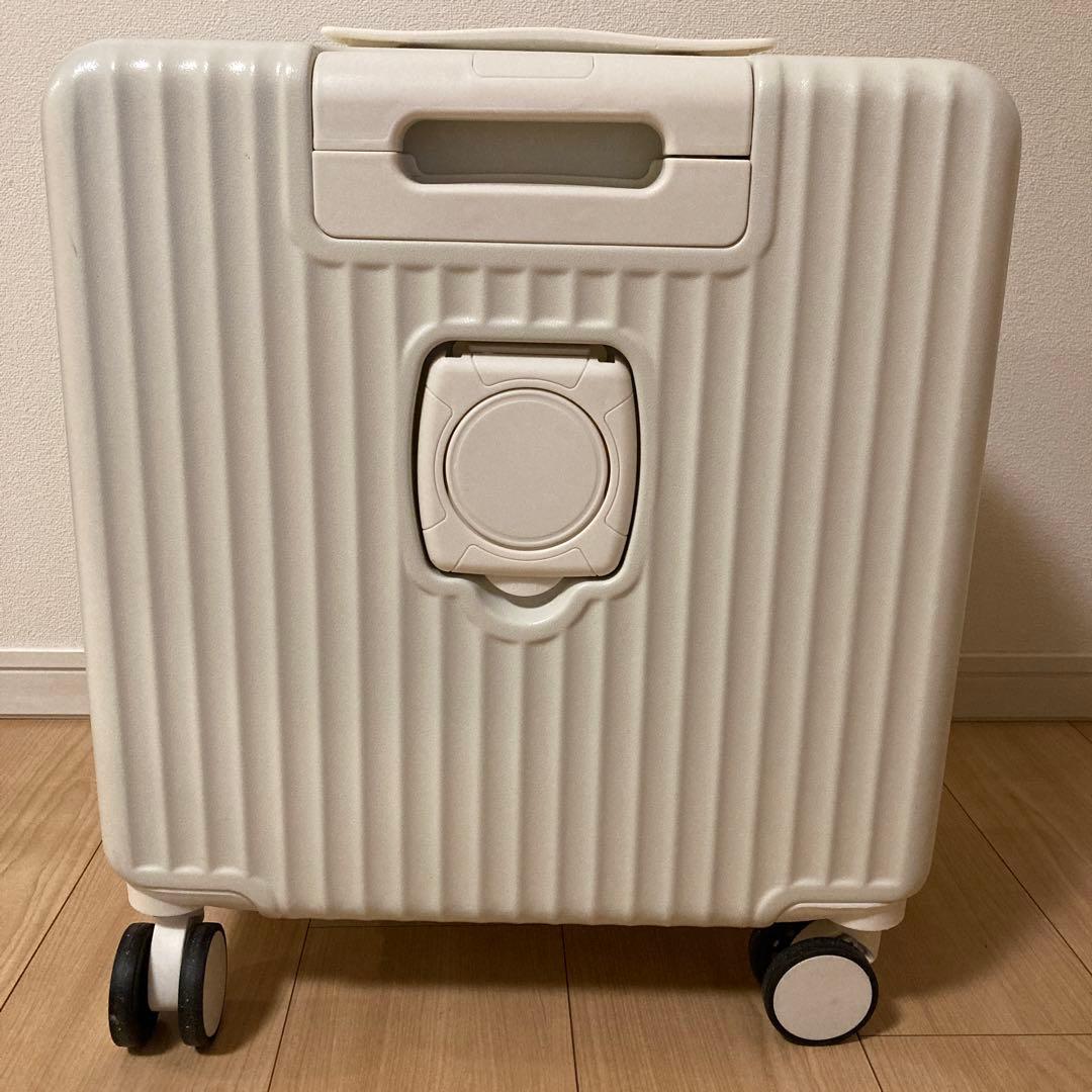【未使用】スーツケース キャリーケース 前開き　 SSサイズ　48L