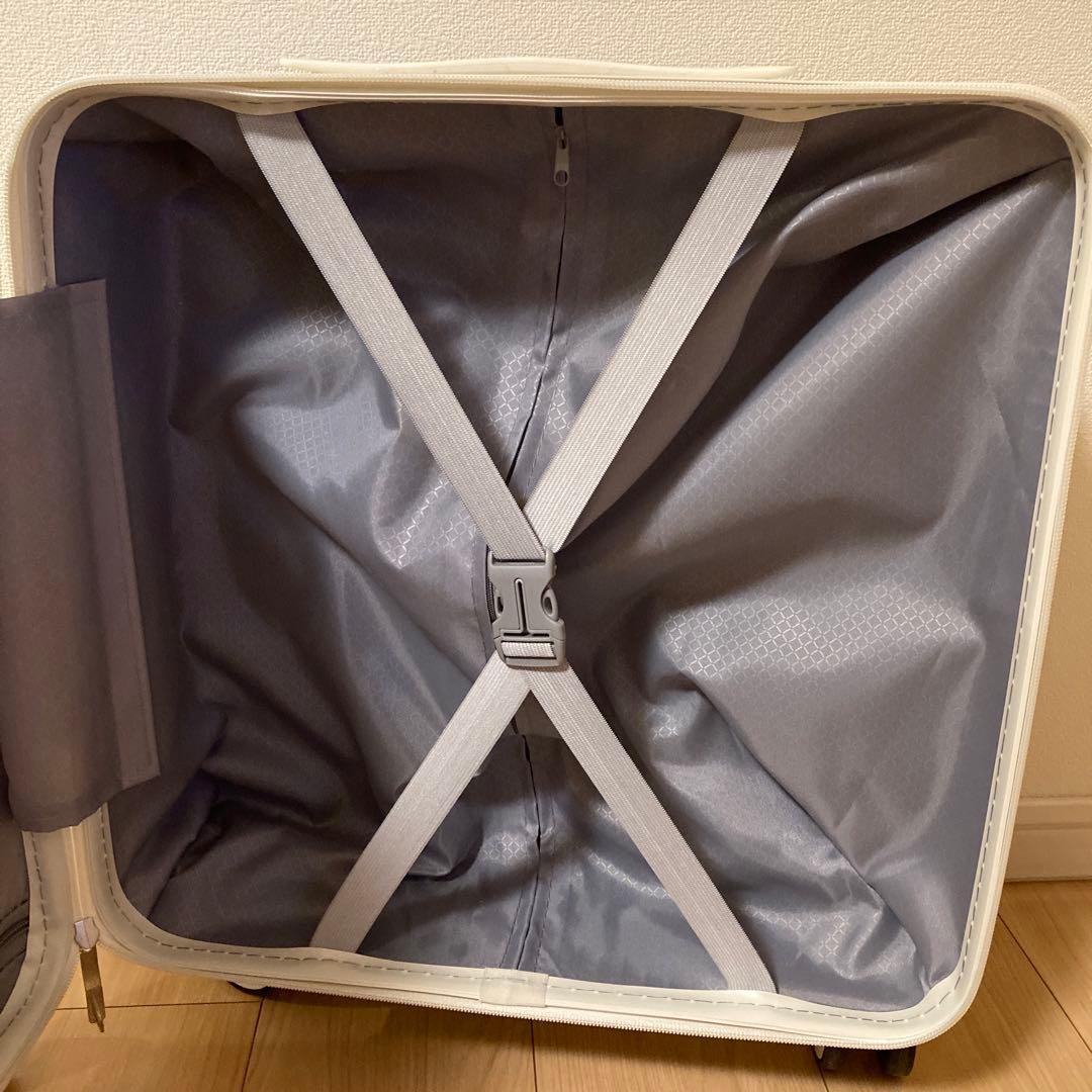 【未使用】スーツケース キャリーケース 前開き　 SSサイズ　48L
