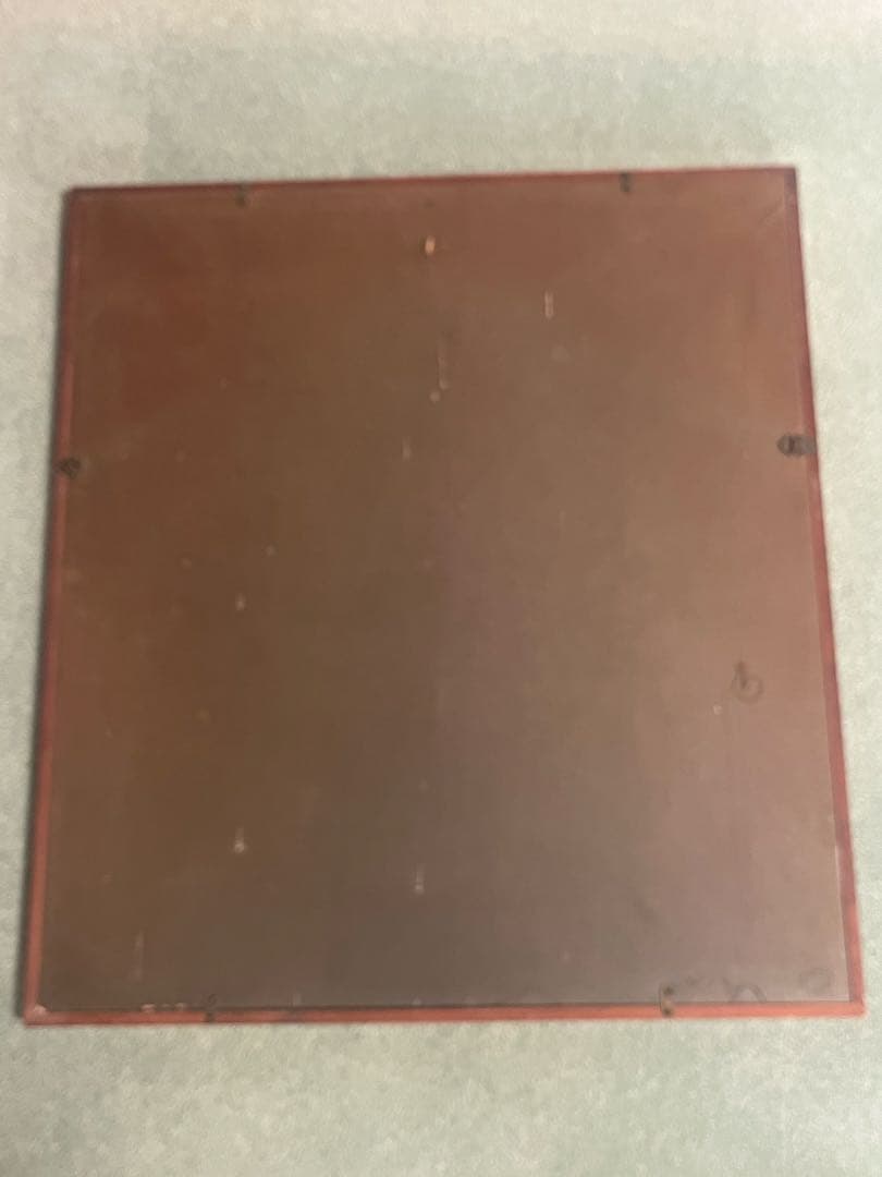 日本画 風景画 額装済み 署名あり