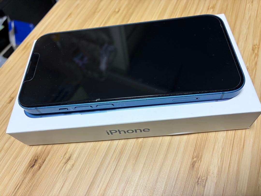 D*W様 iPhone13 128G ブルー　最大容量83%
