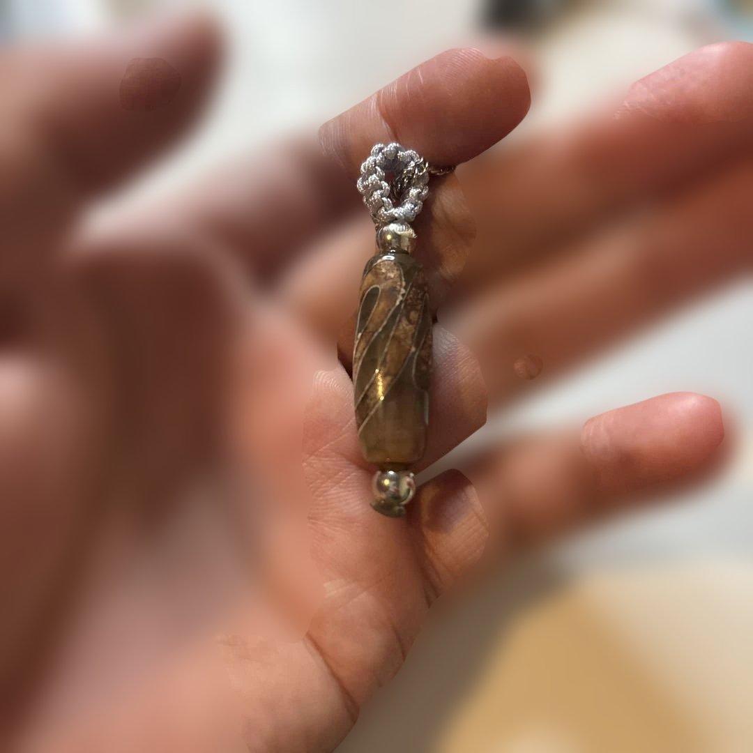 すっごいパワーの白蛇天珠さん！ゾクゾクする！