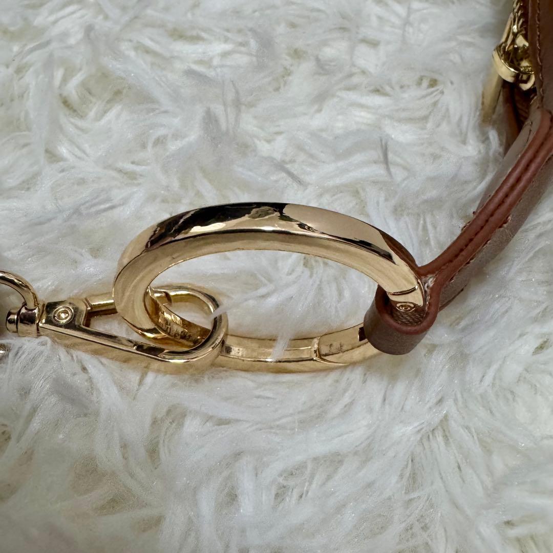 ゆ　LE VERNIS（ル・ベルニ）　パラコードムーン BAG キャメル