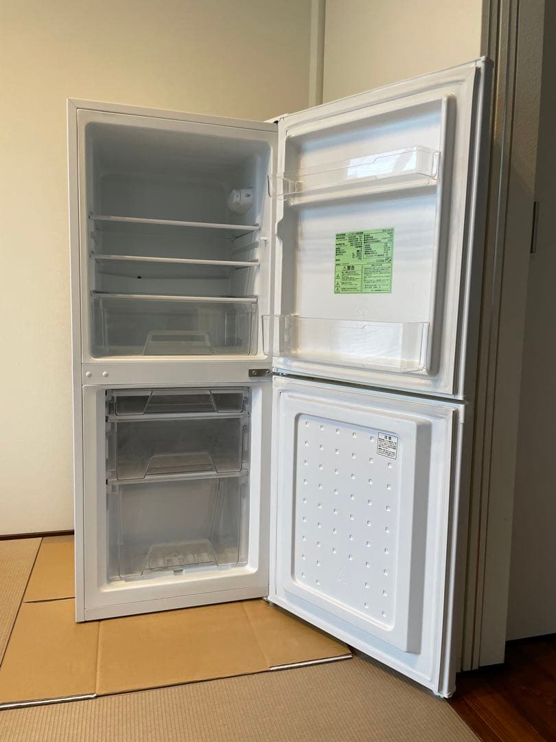 愛知引取限定） 冷蔵庫 142L '20年製 アイリスオーヤマ 冷凍下段・引出式