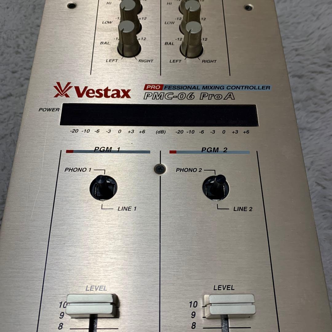 Vestax PMC-06 純正アダプター付き 動作品