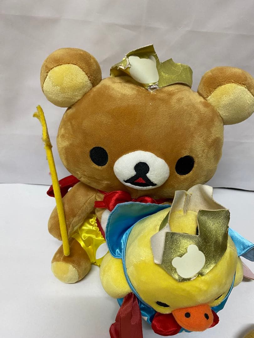 リラックマ ぬいぐるみセット時計