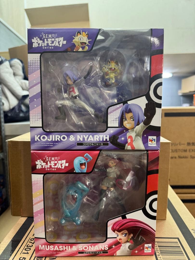 ポケモン　G.E.M. ポケットモンスター フィギュア 2体セット