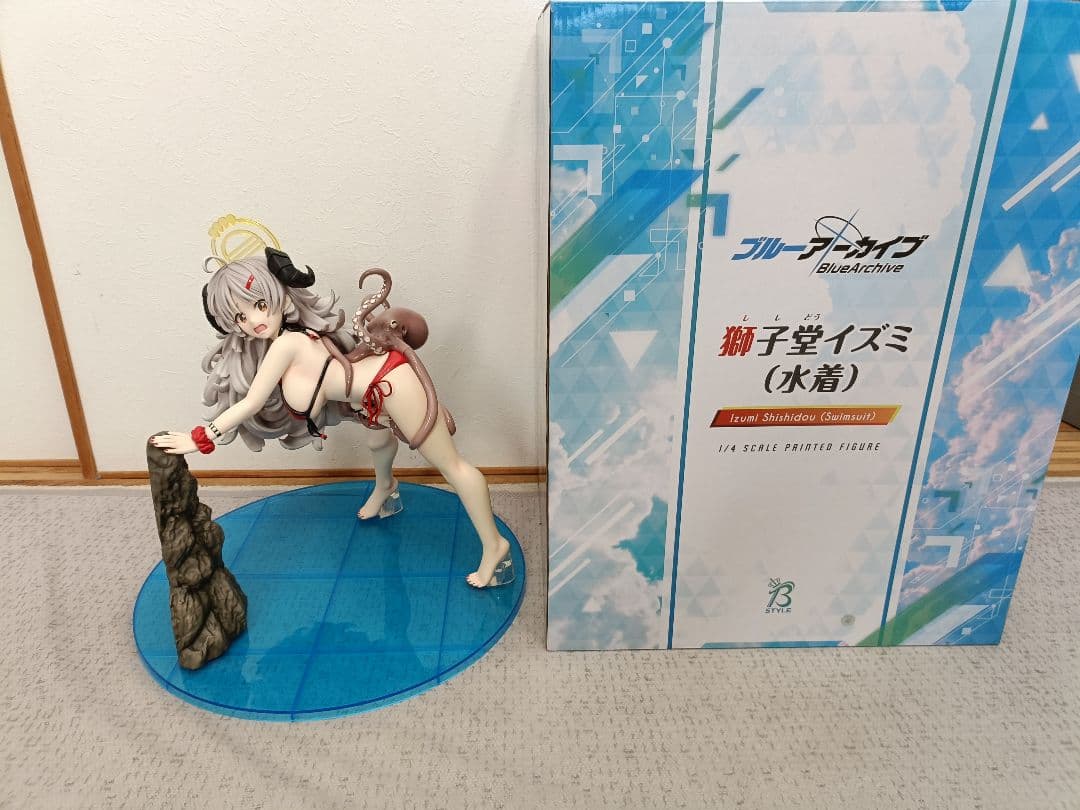 開封済み!!1/4スケールブルーアーカイブ 獅子堂イズミ　フィギュア!!