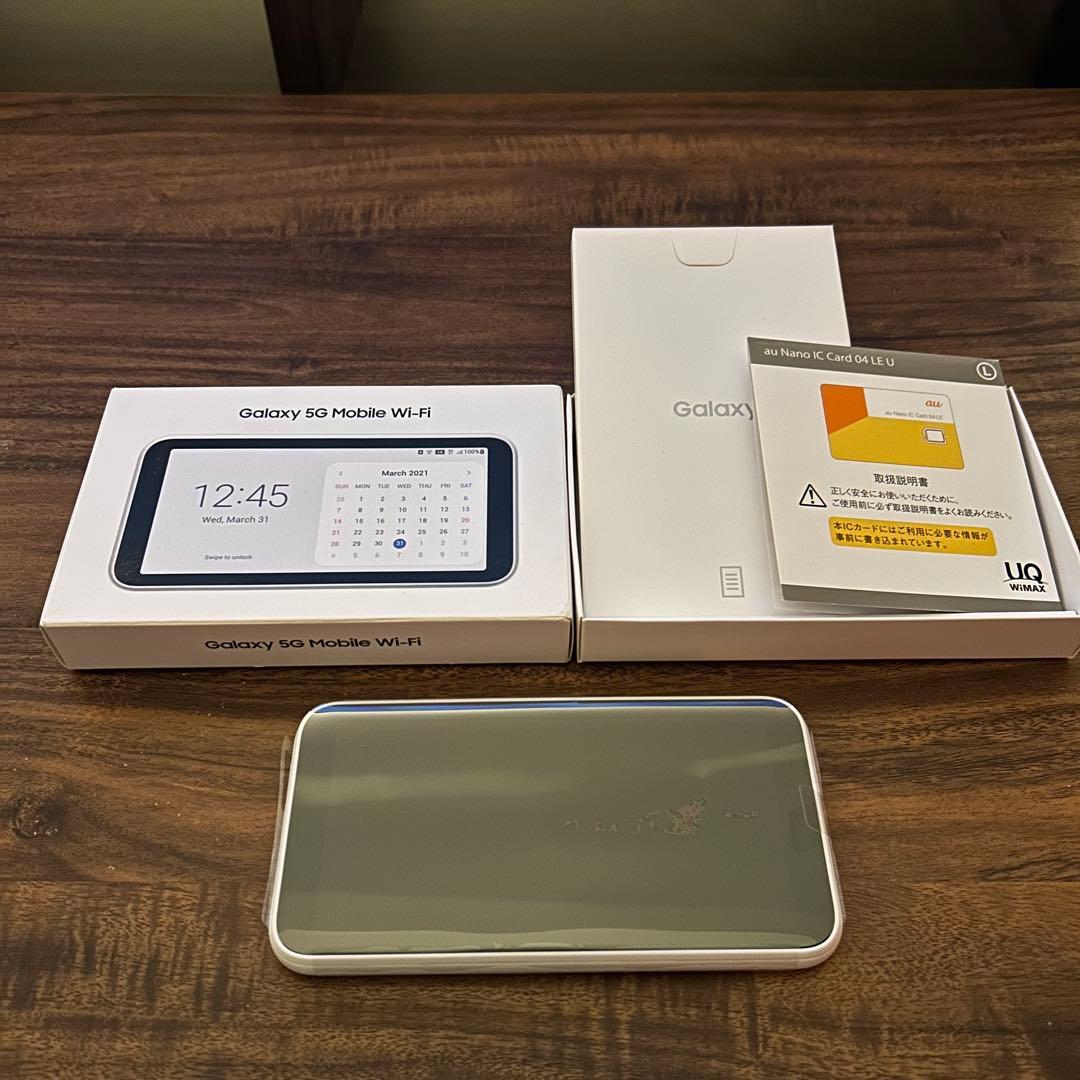 【新品未使用】Galaxy 5G Mobile Wi-Fi モバイルルーター