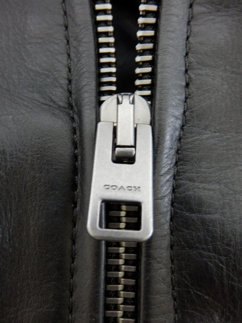 M1521 COACH コーチ レザーレーサー シングルライダース Mサイズ