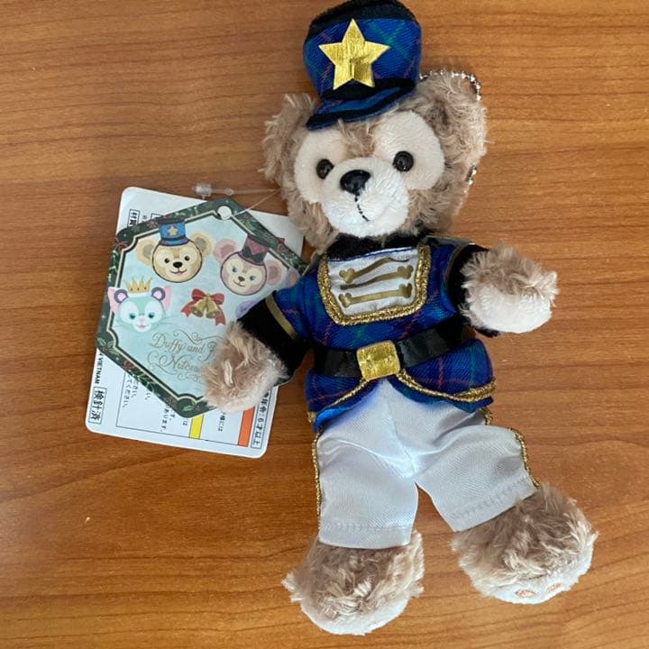 新品未使用　ダッフィー  ぬいぐるみバッジ　くるみ割り人形