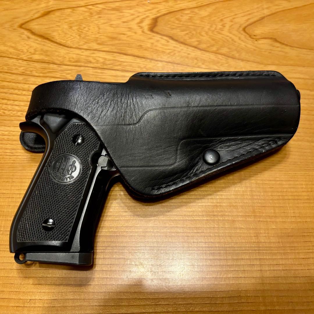 WA ベレッタM92FS ガスブローバック ASGK 専用レザーホルスターセット